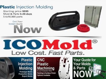 leading injection molders & custom molded plastic part suppliers
