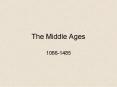 The Middle Ages PowerPoint PPT Presentation