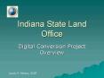 Indiana State Land Office PowerPoint PPT Presentation