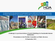 Challenges to purchase/release of Land
