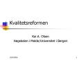 Kvalitetsreformen PowerPoint PPT Presentation