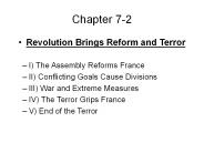 Revolution Brings Reform and Terror