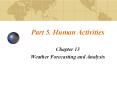 Part 5. Human Activities PowerPoint PPT Presentation