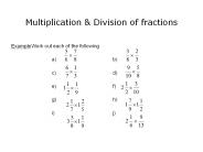 Multiplication