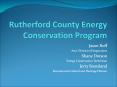 Rutherford County Energy Conservation Program PowerPoint PPT Presentation