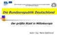 Die Bundesrepublik Deutschland PowerPoint PPT Presentation