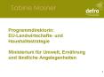 Programmdirektorin: EU-Landwirtschafts- und Haushaltsstrategie  Ministerium f PowerPoint PPT Presentation