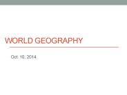 World geography