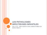 LES PATHOLOGIES INFECTIEUSES INFANTILES