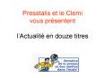 Presstalis et le Clemi vous pr PowerPoint PPT Presentation