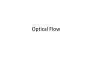 Optical Flow
