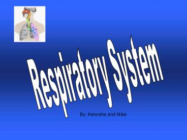 Respiratory System