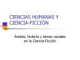 CIENCIAS HUMANAS Y CIENCIA-FICCI PowerPoint PPT Presentation