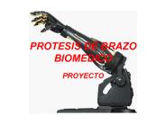 PROTESIS DE BRAZO BIOMEDICO