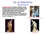 LOS 40 PRINCIPALES: Escultores