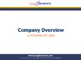 Company Overview PowerPoint PPT Presentation