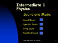 Intermediate 1 Physics PowerPoint PPT Presentation