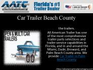 Car Trailer Palm Beach County