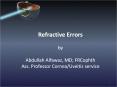 Refractive%20Errors PowerPoint PPT Presentation