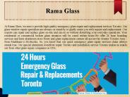Rama Glass Repair and Replacement