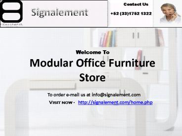 Modular Office Furniture (2)