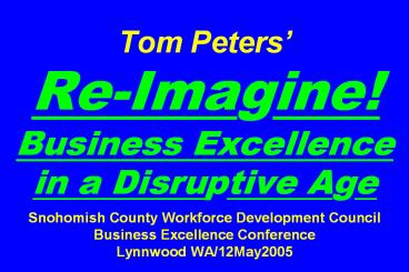 Tom Peters