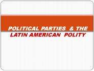 POLITICAL PARTIES