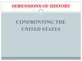 DIMENSIONS OF HISTORY PowerPoint PPT Presentation
