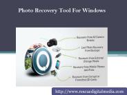 Photo Recovery Tool For Windows