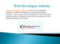 Web Development & Web Design Company Atlanta PowerPoint PPT Presentation