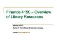 Finance 4150  PowerPoint PPT Presentation