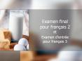 Examen final pour fran PowerPoint PPT Presentation