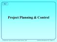 Project Planning PowerPoint PPT Presentation