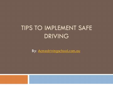 Motorbike Lessons Perth