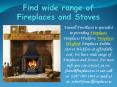 Find wide range of Fireplaces and Stoves PowerPoint PPT Presentation