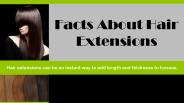 Facts about Hair Extensions