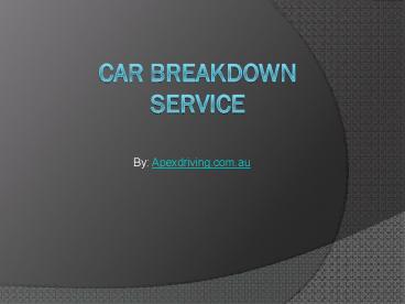 Perth No.1 driving school in canning vale