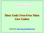 Xbox Codz Free-Free Xbox Live Codes (1)