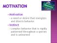 Motivation PowerPoint PPT Presentation