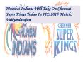 Mumbai Indians Will Take On Chennai Super Kings Today In IPL 2015 Match, Vaikundarajan PowerPoint PPT Presentation