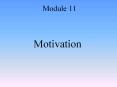 Motivation PowerPoint PPT Presentation