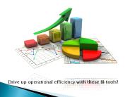 Drive up operational efficiency with these BI tools!