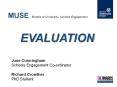 MUSE Models of University- Schools Engagement    EVALUATION PowerPoint PPT Presentation