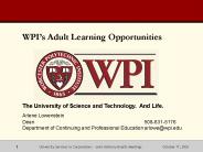The University of Science and Technology. And Life.