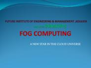 fog computing by KRISHNA PowerPoint PPT Presentation