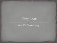 Act IV Summary