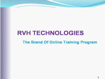 Business Objects Online Training Free Demo