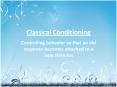 Classical Conditioning PowerPoint PPT Presentation