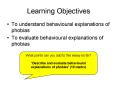 Learning Objectives PowerPoint PPT Presentation