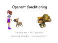 Operant Conditioning PowerPoint PPT Presentation